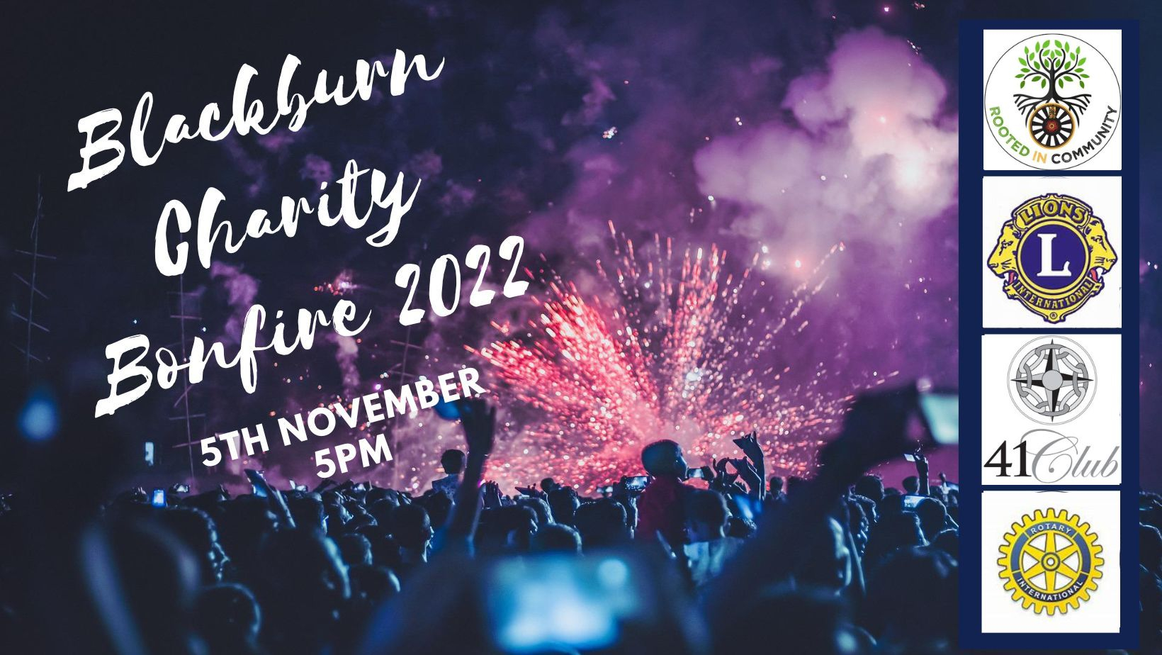 Blackburn Charity Bonfire Event 2022