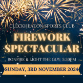 Cleckheaton Sports Firework Spectacular 2024